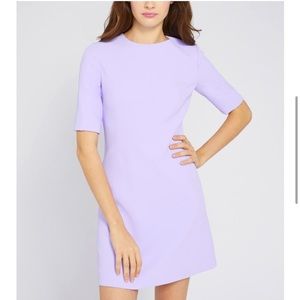 NWT New! Alice + Olivia Lavender Purple Coley A-Line Mini Dress Size 4 SOLD OUT